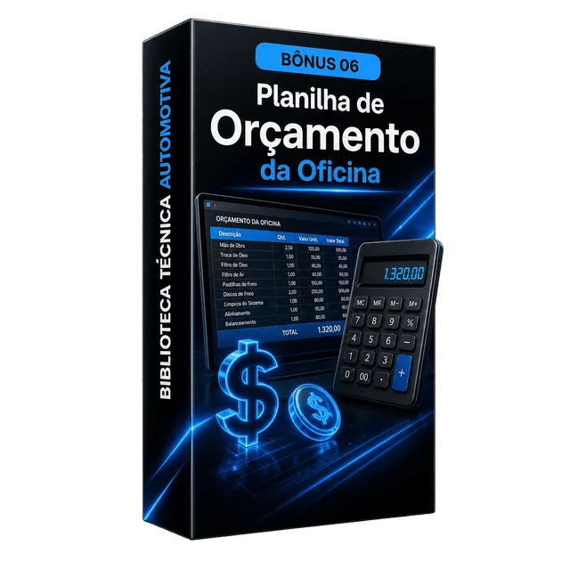 Capa do bônus Planilha de orçamento